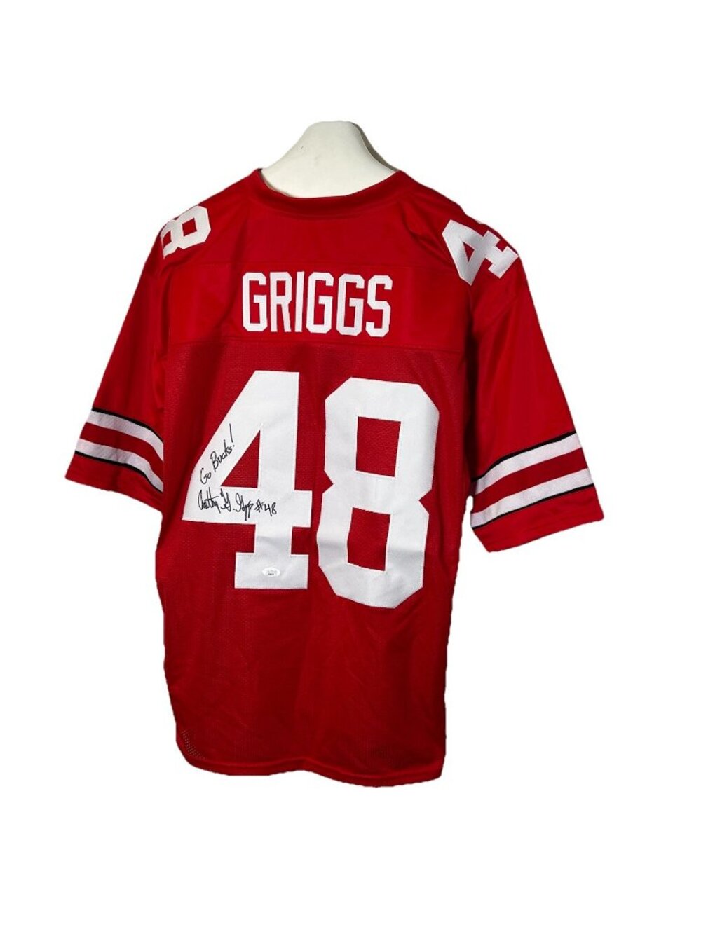 Anthony Griggs Autographed The Ohio State Buckeyes OSU Jersey Signed JSA‎ COA